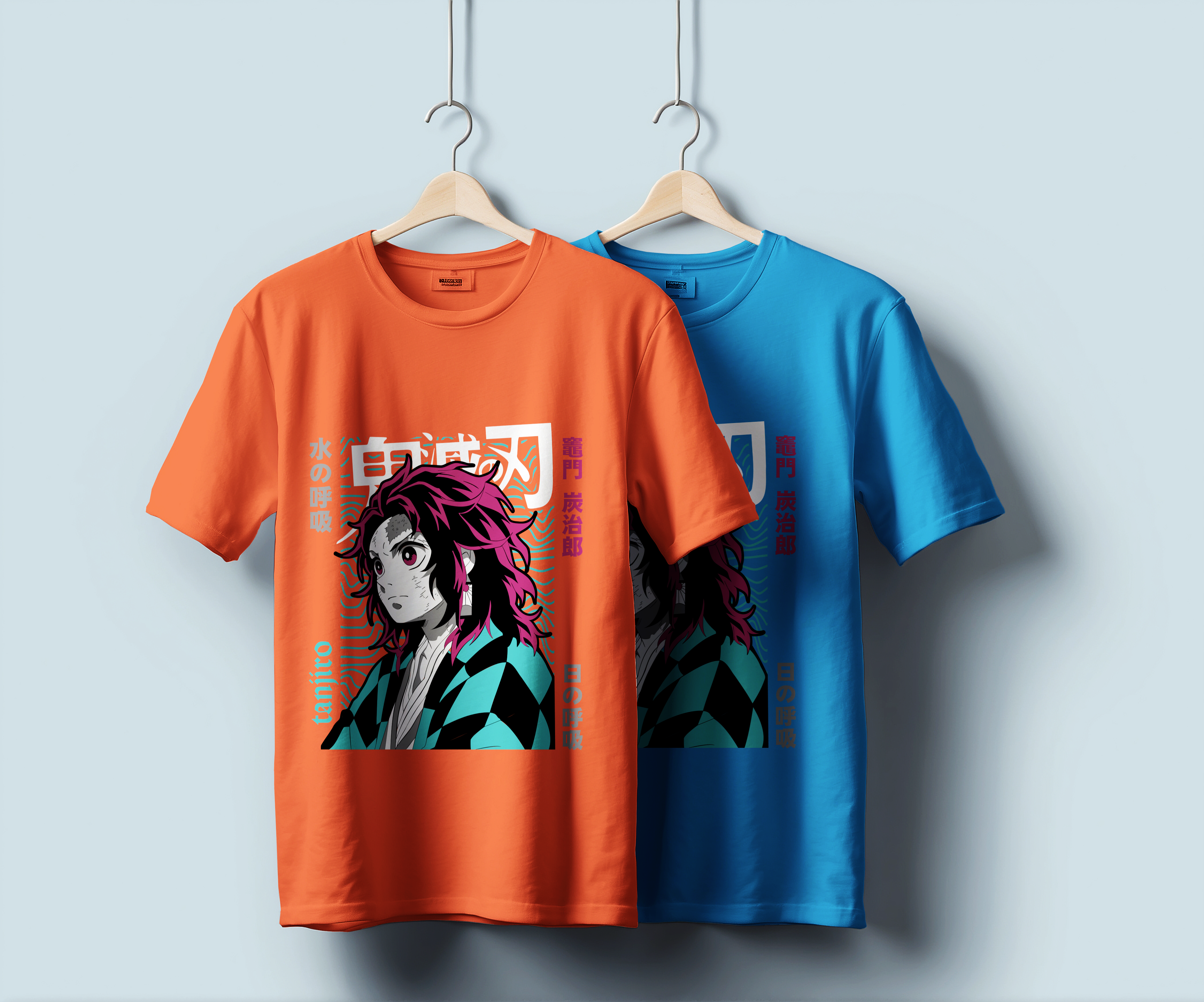 Tanjiro Anime Print – Unisex Supima Cotton T-Shirt